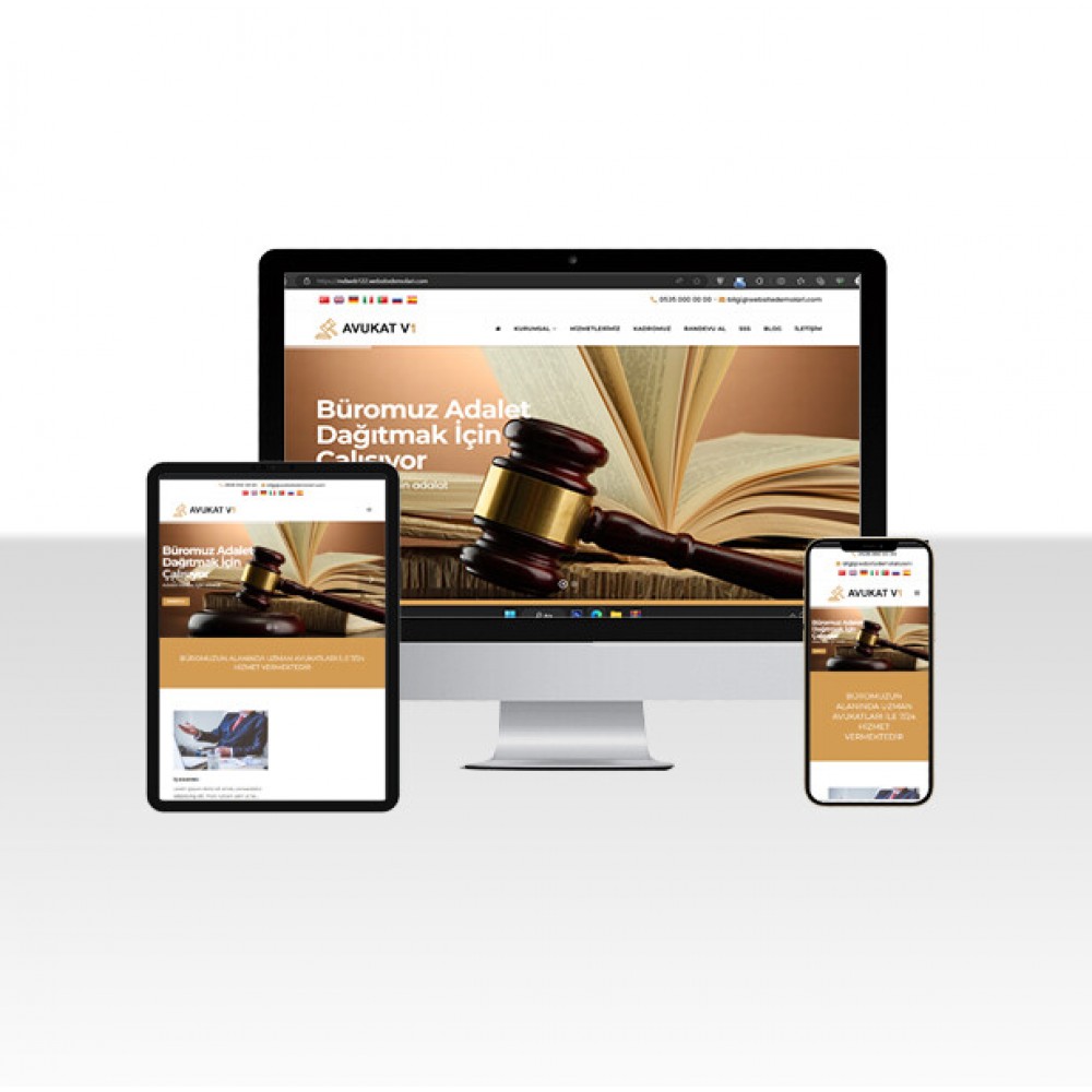 Avukatlık Web Paketi Tive