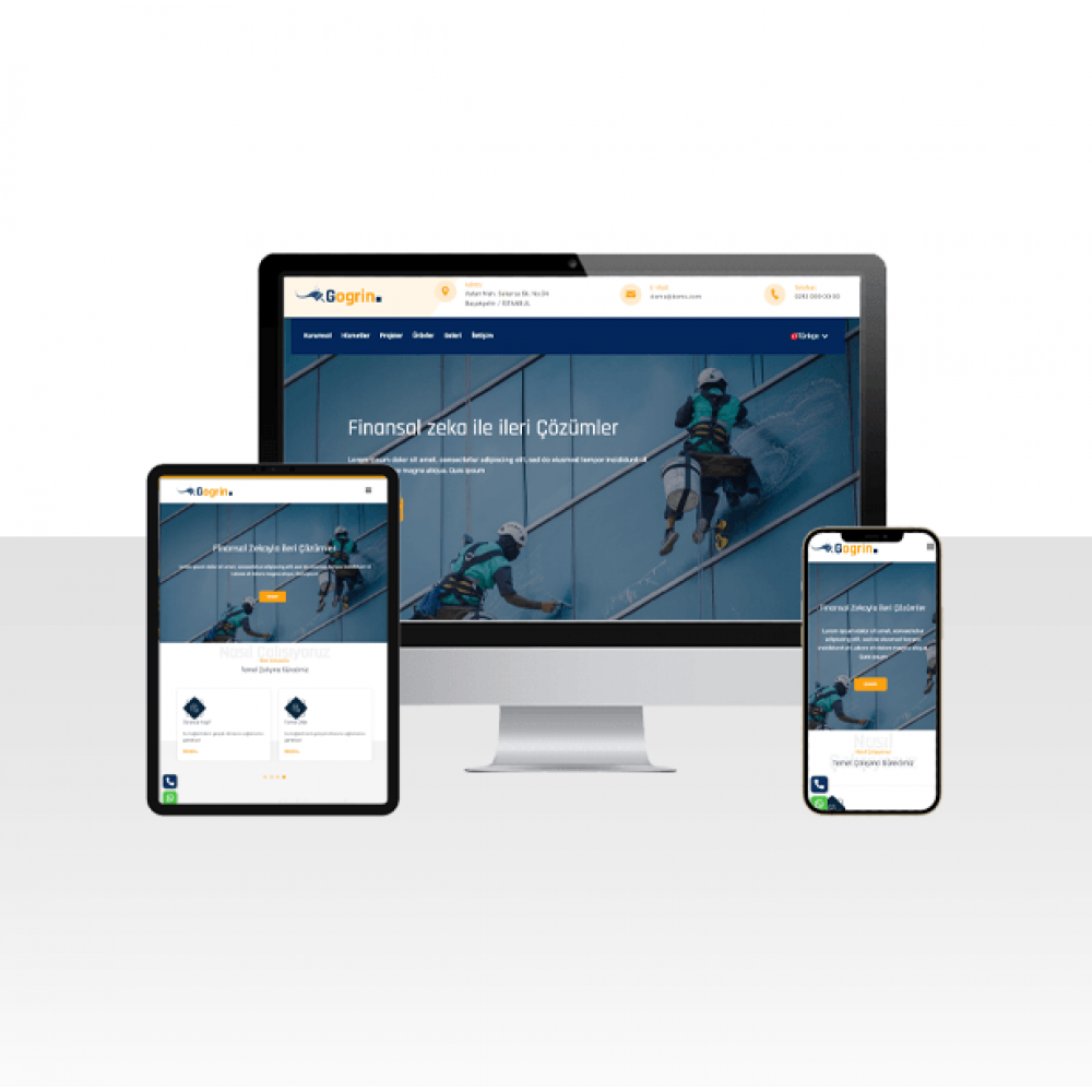 Dış Cephe Temizliği Hazır Web Sitesi Paketi - Pencere